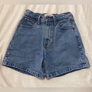 Abercrombie and Fitch Dad Shorts High Rise